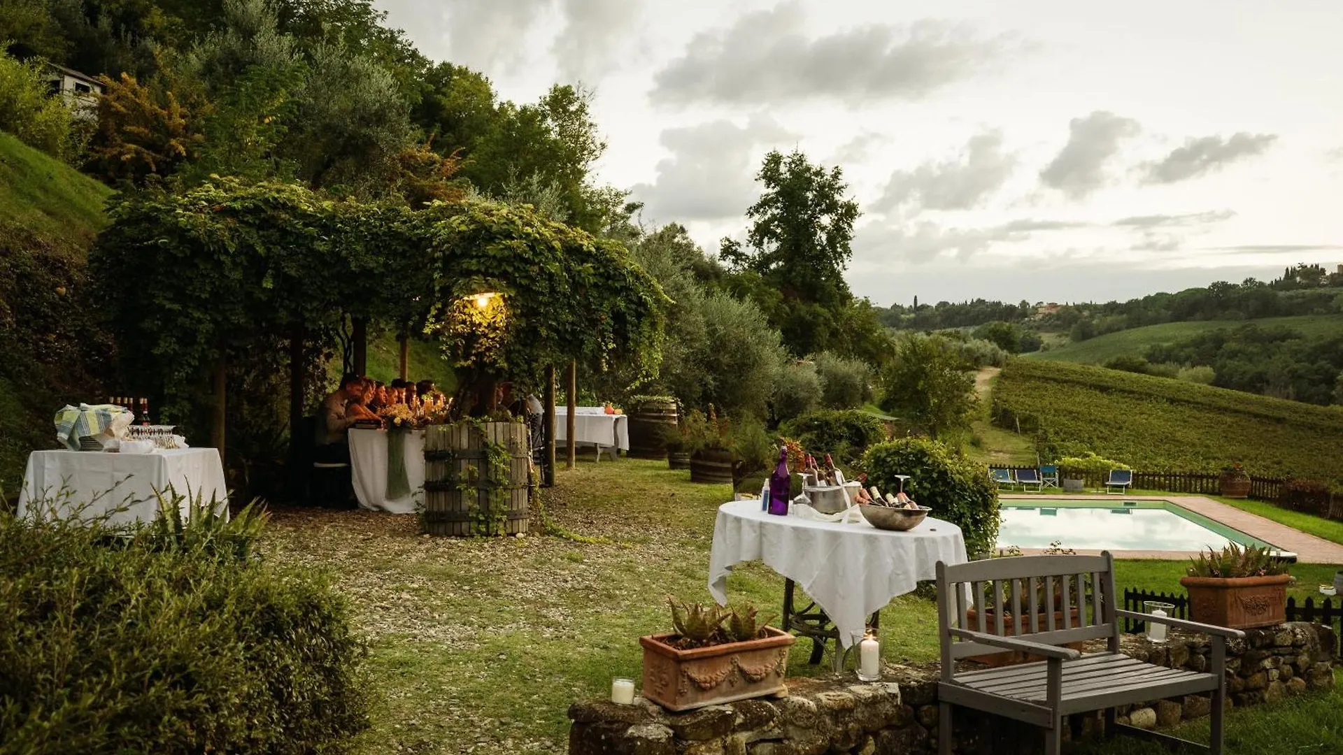 Alojamento de Turismo Rural Agriturismo & Winery Il Bacio Tavarnelle Val di Pesa